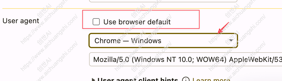macOS平台chrome浏览器模拟windows浏览 - 浏览器mac调试windows - 设置user agent